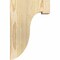 Ekena Millwork Del Monte Rough Sawn Corbel, Douglas Fir, 4"W x 8"D x 12"H COR04X08X12DEL00RDF - alternate 4
